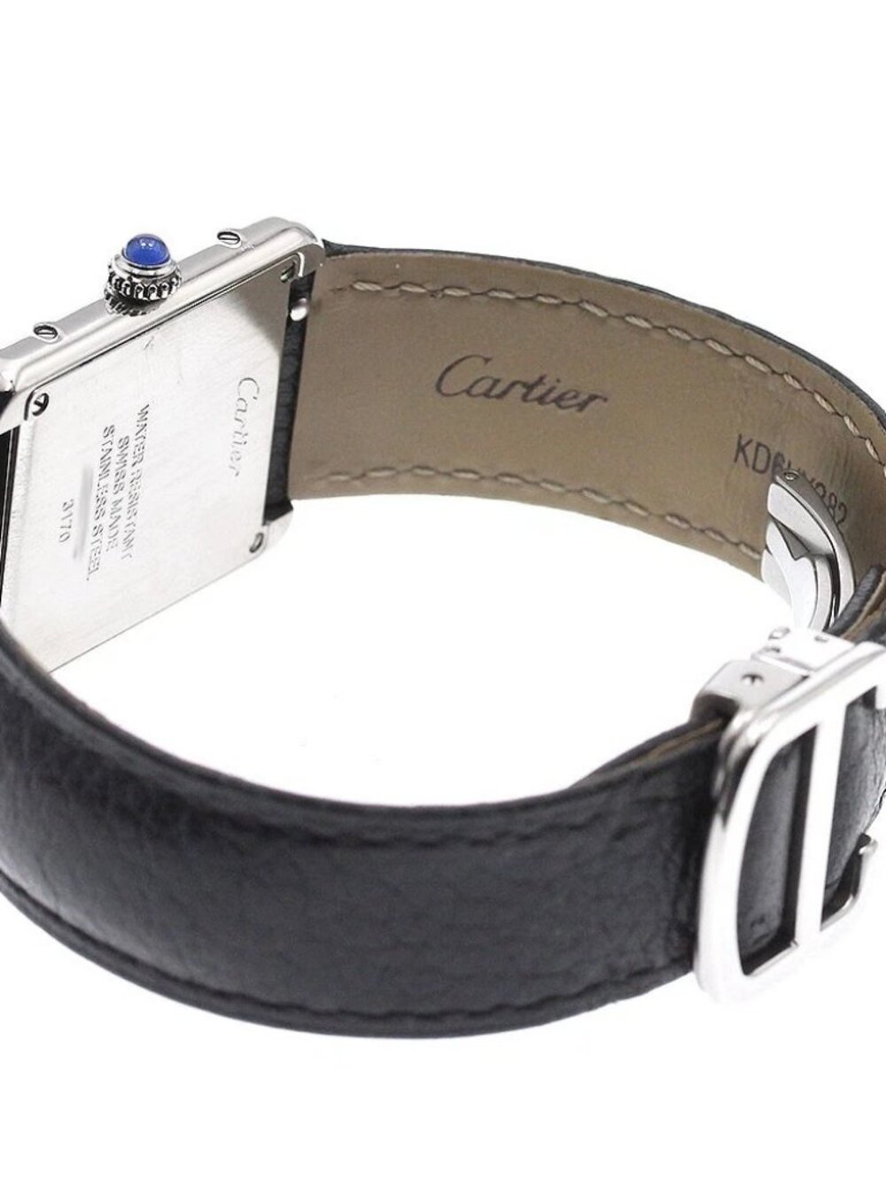 CARTIER Tank solo SM WSTA0030 Silver Dial Quartz Ladies Watch_934106 - Picture 7 of 7